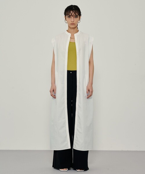 CITY TOKYO（シティトウキョウ）の「ボリュームロングワンピース（ワンピース・レディース・ホワイト/ブルー/その他3・1/2）」の12枚目の写真