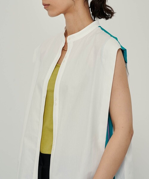 CITY TOKYO（シティトウキョウ）の「ボリュームロングワンピース（ワンピース・レディース・ホワイト/ブルー/その他3・1/2）」の16枚目の写真