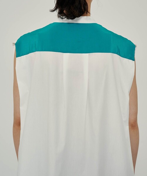 CITY TOKYO（シティトウキョウ）の「ボリュームロングワンピース（ワンピース・レディース・ホワイト/ブルー/その他3・1/2）」の18枚目の写真