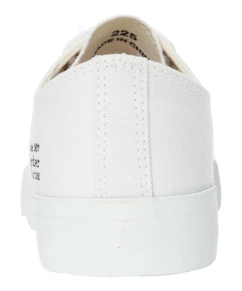 CRAFT STANDARD BOUTIQUE(クラフトスタンダードブティック)の「OR CANVAS SNEAKERS *◆(スニーカー・レディース・ブラック/オフホワイト・22.5cm/23.5cm/24.5cm/25.5cm/26.5cm/27.5cm)」の16枚目の写真