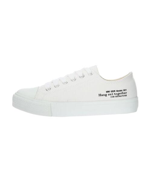 CRAFT STANDARD BOUTIQUE(クラフトスタンダードブティック)の「OR CANVAS SNEAKERS *◆(スニーカー・レディース・ブラック/オフホワイト・22.5cm/23.5cm/24.5cm/25.5cm/26.5cm/27.5cm)」の15枚目の写真