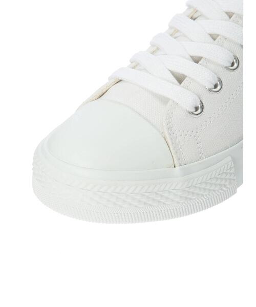 CRAFT STANDARD BOUTIQUE(クラフトスタンダードブティック)の「OR CANVAS SNEAKERS *◆(スニーカー・レディース・ブラック/オフホワイト・22.5cm/23.5cm/24.5cm/25.5cm/26.5cm/27.5cm)」の14枚目の写真