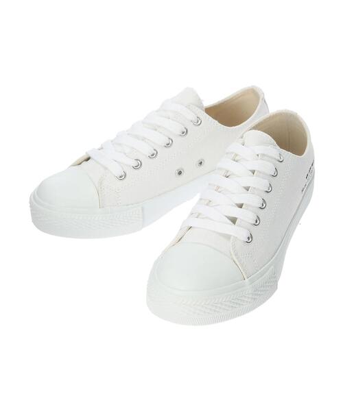 CRAFT STANDARD BOUTIQUE(クラフトスタンダードブティック)の「OR CANVAS SNEAKERS *◆(スニーカー・レディース・ブラック/オフホワイト・22.5cm/23.5cm/24.5cm/25.5cm/26.5cm/27.5cm)」の10枚目の写真