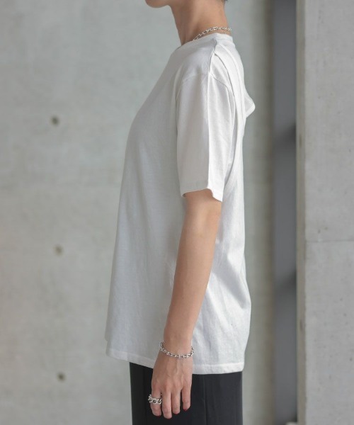 DONOBAN(ドノバン)の「バックデザインTee(Tシャツ/カットソー・レディース・ホワイト/ブラック/ベージュ/ライトピンク・F)」の12枚目の写真