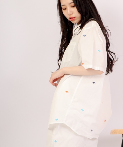 LRG（エルアールジー）の「LRG ツリーロゴプリント半袖シャツ（シャツ/ブラウス・メンズ・ホワイト・L/2XL/XL/M）」の3枚目の写真