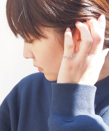 【日本製】シンプルピンキーリング