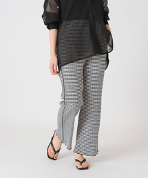 B.C STOCK | クリンクルチェックイージーパンツ(その他パンツ)