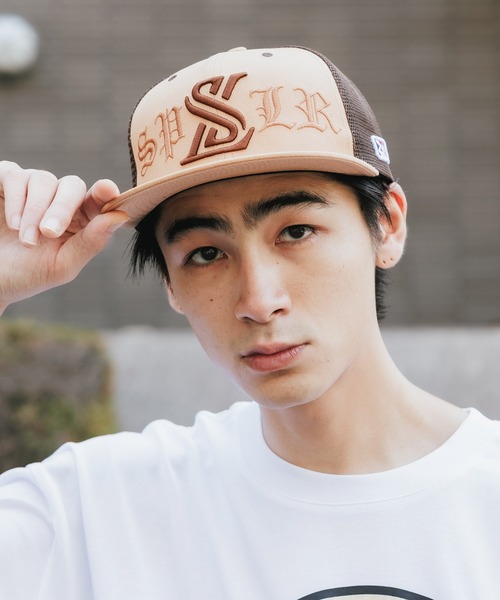 メッシュキャップ SUPPLIER サプライヤー Cross Leather Patch Mesh Cap｜SUPPLIER｜キャップ