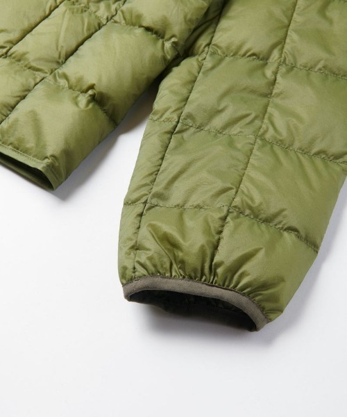 Gramicci(グラミチ)の「【GRAMICCI×TAION】 INNER DOWN JACKET / インナーダウンジャケット G2FU-J082-TG(ダウンジャケット/コート・メンズ・ブラック/ベージュ/パープル/オリーブ/カモフラージュ・SMALL/MEDIUM/LARGE/X-LARGE)」の14枚目の写真