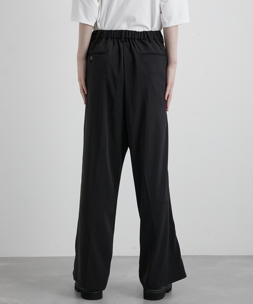 JUNRED（ジュンレッド）の「スローテックワイドフレアパンツ（スラックス・メンズ・ブラック/ベージュ系その他/グリーン系その他・S/M/L）」の18枚目の写真