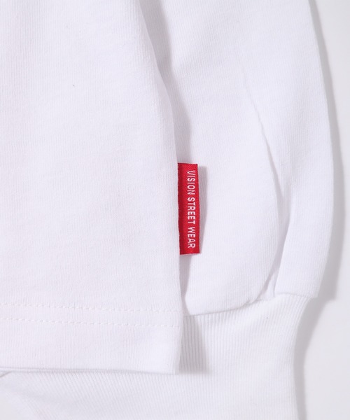 VISION STREET WEAR(ヴィジョンストリートウェア)の「【VISION STREET WEAR】ビッグシルエット マルチイラスト ロングスリーブTシャツ(Tシャツ/カットソー・レディース・ホワイト/ブラック/パープル/ブルー/スカイブルー/レモンイエロー・MEDIUM/LARGE/X-LARGE)」の15枚目の写真
