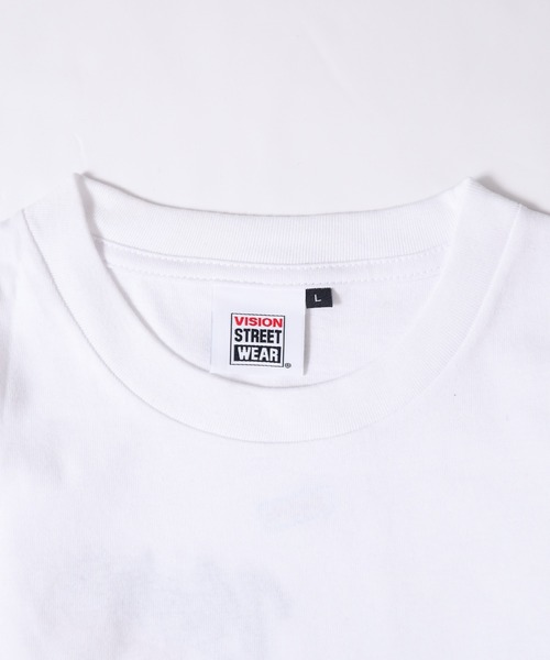 VISION STREET WEAR(ヴィジョンストリートウェア)の「【VISION STREET WEAR】ビッグシルエット マルチイラスト ロングスリーブTシャツ(Tシャツ/カットソー・レディース・ホワイト/ブラック/パープル/ブルー/スカイブルー/レモンイエロー・MEDIUM/LARGE/X-LARGE)」の14枚目の写真