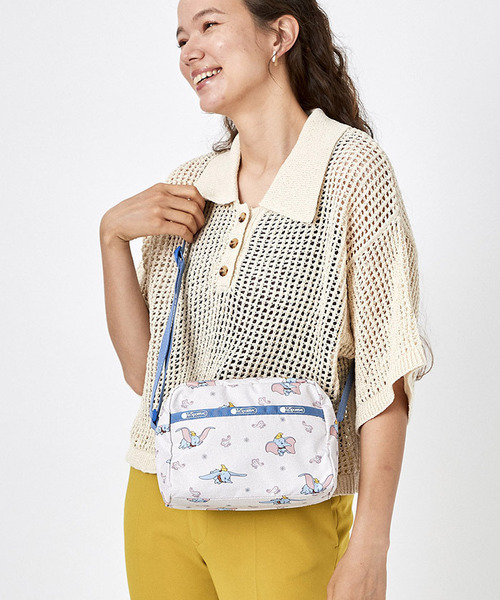Le Sportsac × Disney DANIELLA ショルダーバッグ Daniella Crossbody - Snowy Pups print – LeSportsac