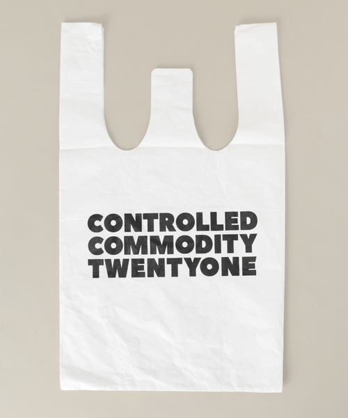 JOURNAL STANDARD（ジャーナルスタンダード）の「【CC21/シーシーツーワン】TYVEK エコバッグ（エコバッグ/サブバッグ・メンズ・ホワイト/ホワイト系その他・FREE）」の3枚目の写真