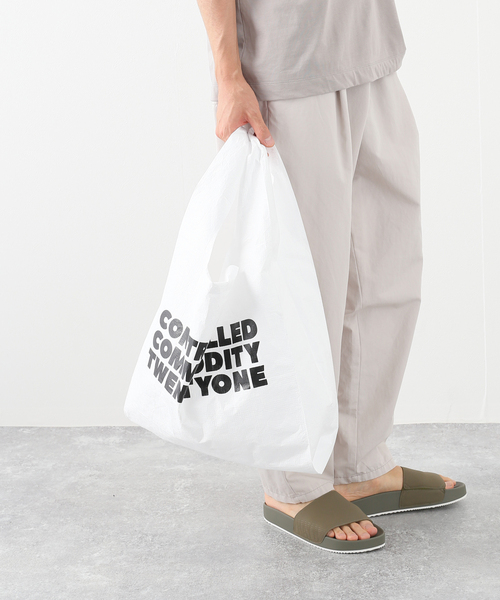 JOURNAL STANDARD（ジャーナルスタンダード）の「【CC21/シーシーツーワン】TYVEK エコバッグ（エコバッグ/サブバッグ・メンズ・ホワイト/ホワイト系その他・FREE）」の8枚目の写真