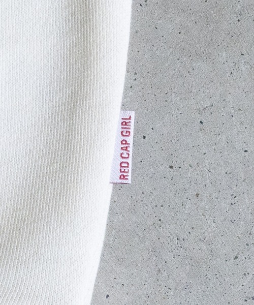 Red Cap Girl(レッドキャプガール)の「【a-r】〔Red Cap Girl/レッドキャップガール〕裏毛 LAIDBACK ワッペン刺繍&プリント ビックシルエットクルーネックスウェット(スウェット・メンズ・グリーン/ブラック/アッシュグレー/ホワイト/ブルー・MEDIUM/X-LARGE/LARGE)」の9枚目の写真