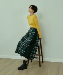 O'NEIL of DUBLIN | チェック柄キルトスカート《O'NEIL OF DUBLIN》(スカート)