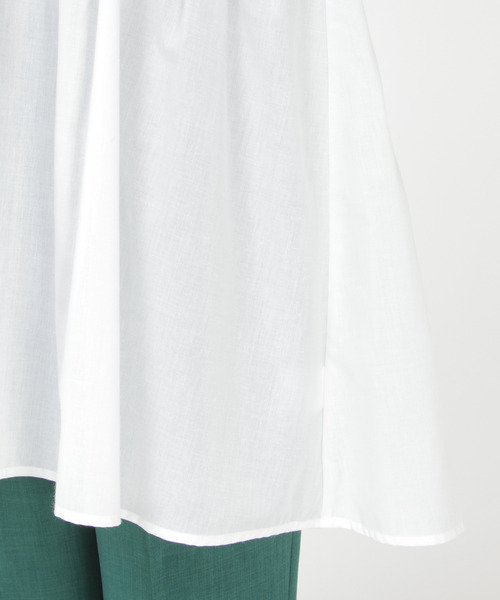 LBC（エルビーシー）の「ケーブルニットドッキングブラウス（シャツ/ブラウス・レディース・グレー/ダークブルー/ブラウン・M）」の10枚目の写真