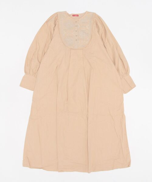 チャイハネ(チャイハネ)の「【チャイハネ】ヴィンテーノ刺繍ワンピース(ワンピース・レディース・ベージュ/グリーン/レッド・FREE)」の13枚目の写真