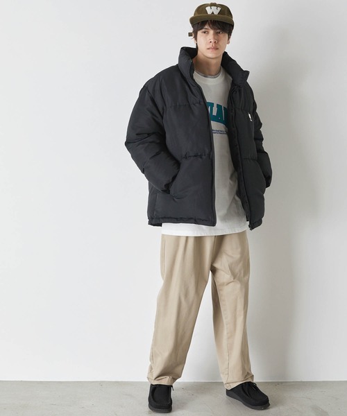 Anchor Smith(アンカー スミス)の「オーバーサイズ カレッジデザイン長袖Tシャツ(Tシャツ/カットソー・メンズ・ブルー系1/ホワイト系2/ホワイト/ホワイト系1/ブラック/サックスブルー/グリーン・L/M)」の19枚目の写真