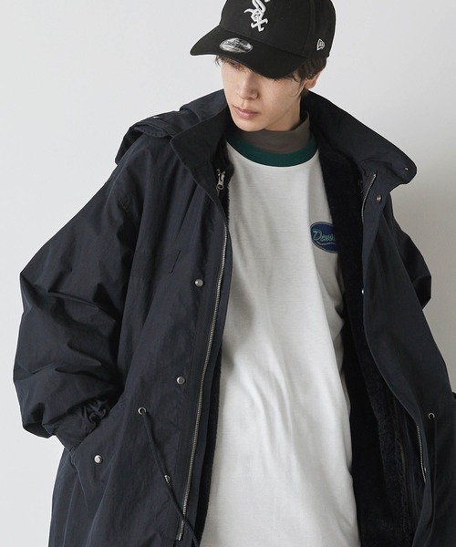 Anchor Smith(アンカー スミス)の「オーバーサイズ カレッジデザイン長袖Tシャツ(Tシャツ/カットソー・メンズ・ブルー系1/ホワイト系2/ホワイト/ホワイト系1/ブラック/サックスブルー/グリーン・L/M)」の11枚目の写真