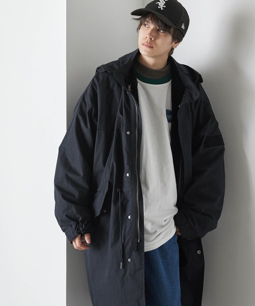 Anchor Smith(アンカー スミス)の「オーバーサイズ カレッジデザイン長袖Tシャツ(Tシャツ/カットソー・メンズ・ブルー系1/ホワイト系2/ホワイト/ホワイト系1/ブラック/サックスブルー/グリーン・L/M)」の8枚目の写真