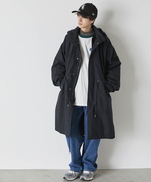 Anchor Smith(アンカー スミス)の「オーバーサイズ カレッジデザイン長袖Tシャツ(Tシャツ/カットソー・メンズ・ブルー系1/ホワイト系2/ホワイト/ホワイト系1/ブラック/サックスブルー/グリーン・L/M)」の13枚目の写真