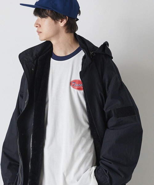 Anchor Smith(アンカー スミス)の「オーバーサイズ カレッジデザイン長袖Tシャツ(Tシャツ/カットソー・メンズ・ブルー系1/ホワイト系2/ホワイト/ホワイト系1/ブラック/サックスブルー/グリーン・L/M)」の15枚目の写真