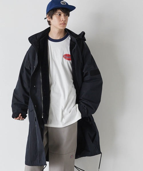 Anchor Smith(アンカー スミス)の「オーバーサイズ カレッジデザイン長袖Tシャツ(Tシャツ/カットソー・メンズ・ブルー系1/ホワイト系2/ホワイト/ホワイト系1/ブラック/サックスブルー/グリーン・L/M)」の14枚目の写真