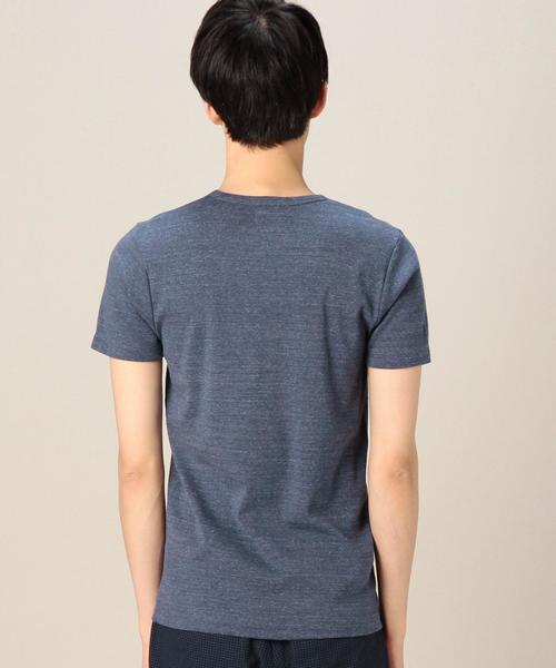 BEAUTY&YOUTH UNITED ARROWS（ビューティーアンドユースユナイテッドアローズ）の「BY フライス ショートスリーブ VネックTシャツ：◆（Tシャツ/カットソー・メンズ・ブラック/グレー/クリーム/ライム/ライトブルー/コバルトブルー/ネイビー/ライラック/ホワイト/ダークグレー・SMALL/MEDIUM/LARGE/X-LARGE）」の16枚目の写真