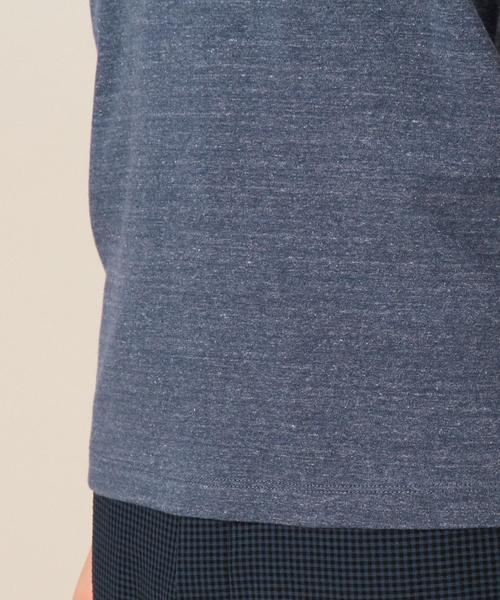 BEAUTY&YOUTH UNITED ARROWS（ビューティーアンドユースユナイテッドアローズ）の「BY フライス ショートスリーブ VネックTシャツ：◆（Tシャツ/カットソー・メンズ・ブラック/グレー/クリーム/ライム/ライトブルー/コバルトブルー/ネイビー/ライラック/ホワイト/ダークグレー・SMALL/MEDIUM/LARGE/X-LARGE）」の11枚目の写真