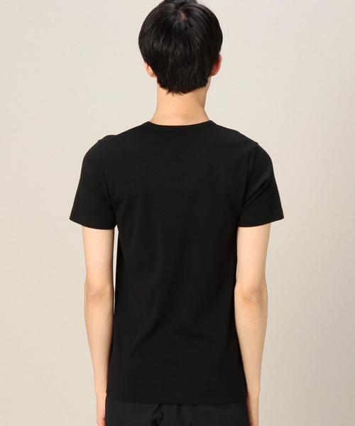 BEAUTY&YOUTH UNITED ARROWS（ビューティーアンドユースユナイテッドアローズ）の「BY フライス ショートスリーブ VネックTシャツ：◆（Tシャツ/カットソー・メンズ・ブラック/グレー/クリーム/ライム/ライトブルー/コバルトブルー/ネイビー/ライラック/ホワイト/ダークグレー・SMALL/MEDIUM/LARGE/X-LARGE）」の20枚目の写真