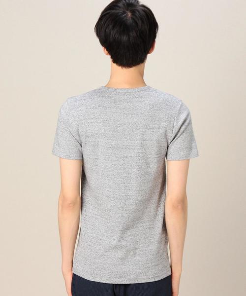 BEAUTY&YOUTH UNITED ARROWS（ビューティーアンドユースユナイテッドアローズ）の「BY フライス ショートスリーブ VネックTシャツ：◆（Tシャツ/カットソー・メンズ・ブラック/グレー/クリーム/ライム/ライトブルー/コバルトブルー/ネイビー/ライラック/ホワイト/ダークグレー・SMALL/MEDIUM/LARGE/X-LARGE）」の19枚目の写真