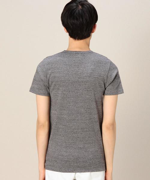 BEAUTY&YOUTH UNITED ARROWS（ビューティーアンドユースユナイテッドアローズ）の「BY フライス ショートスリーブ VネックTシャツ：◆（Tシャツ/カットソー・メンズ・ブラック/グレー/クリーム/ライム/ライトブルー/コバルトブルー/ネイビー/ライラック/ホワイト/ダークグレー・SMALL/MEDIUM/LARGE/X-LARGE）」の18枚目の写真