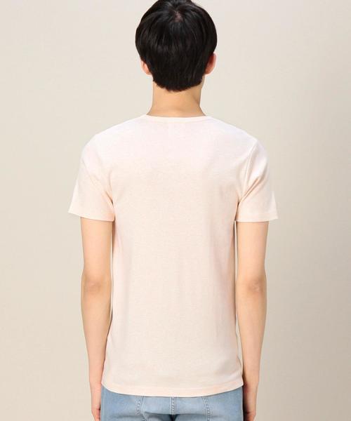 BEAUTY&YOUTH UNITED ARROWS（ビューティーアンドユースユナイテッドアローズ）の「BY フライス ショートスリーブ VネックTシャツ：◆（Tシャツ/カットソー・メンズ・ブラック/グレー/クリーム/ライム/ライトブルー/コバルトブルー/ネイビー/ライラック/ホワイト/ダークグレー・SMALL/MEDIUM/LARGE/X-LARGE）」の17枚目の写真