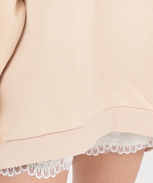 ROYAL PARTY（ロイヤルパーティー）の「【ZOZO限定】オーバーサイズパーカー（パーカー・レディース・ブラック/ベージュ/オフホワイト/ブルー・FREE）」の16枚目の写真