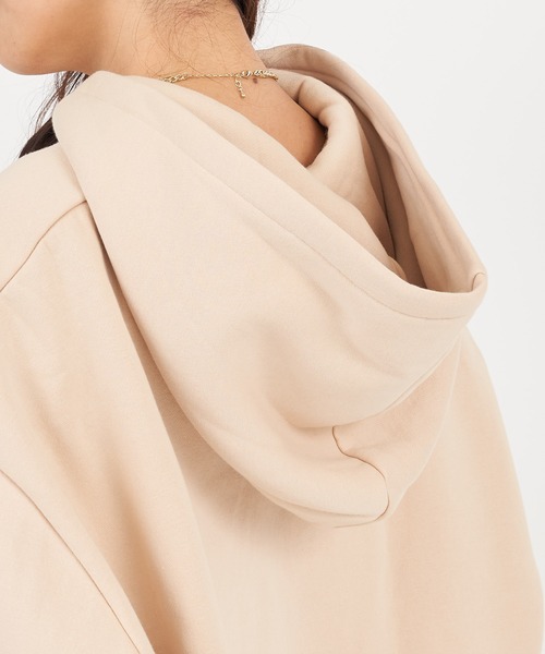 ROYAL PARTY（ロイヤルパーティー）の「【ZOZO限定】オーバーサイズパーカー（パーカー・レディース・ブラック/ベージュ/オフホワイト/ブルー・FREE）」の20枚目の写真