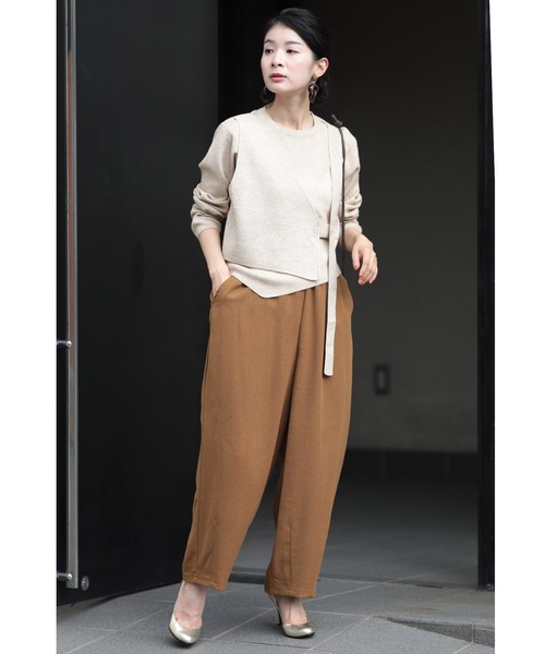 cawaii(カワイイ)の「下半身をまるっと包み込む ころんパンツ(その他パンツ・レディース・ブラウン系その他/ネイビー・XL/M)」の22枚目の写真