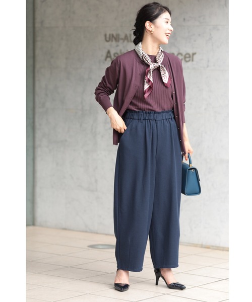 cawaii(カワイイ)の「下半身をまるっと包み込む ころんパンツ(その他パンツ・レディース・ブラウン系その他/ネイビー・XL/M)」の13枚目の写真