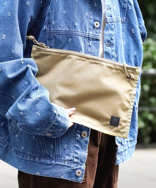 MIS（エムアイエス）の「MIS/エムアイエス HH POUCH ハンドポーチ クラッチバッグ（ポーチ・メンズ・ブラック/タン/オリーブ・ONE SIZE）」の19枚目の写真