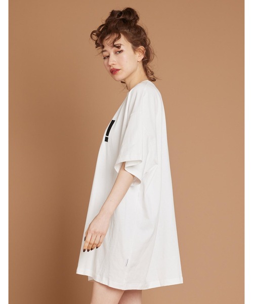 Little sunny bite（リトルサニーバイト）の「Yes big tee（Tシャツ/カットソー・レディース・ブラック/ホワイト/ブルー/グリーン・SMALL/MEDIUM）」の5枚目の写真