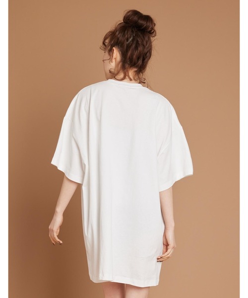 Little sunny bite（リトルサニーバイト）の「Yes big tee（Tシャツ/カットソー・レディース・ブラック/ホワイト/ブルー/グリーン・SMALL/MEDIUM）」の6枚目の写真