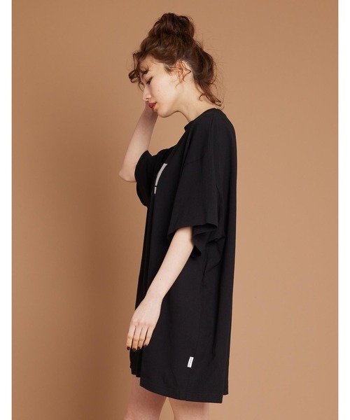 Little sunny bite（リトルサニーバイト）の「Yes big tee（Tシャツ/カットソー・レディース・ブラック/ホワイト/ブルー/グリーン・SMALL/MEDIUM）」の7枚目の写真