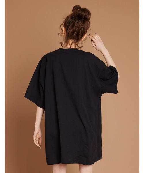 Little sunny bite（リトルサニーバイト）の「Yes big tee（Tシャツ/カットソー・レディース・ブラック/ホワイト/ブルー/グリーン・SMALL/MEDIUM）」の8枚目の写真