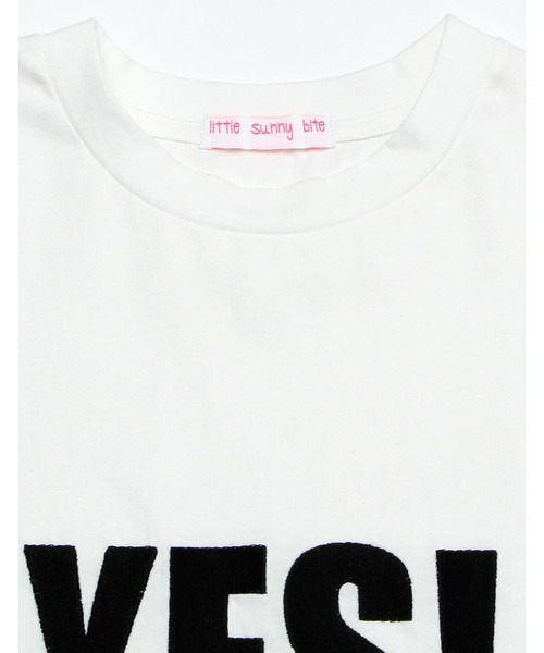 Little sunny bite（リトルサニーバイト）の「Yes big tee（Tシャツ/カットソー・レディース・ブラック/ホワイト/ブルー/グリーン・SMALL/MEDIUM）」の14枚目の写真