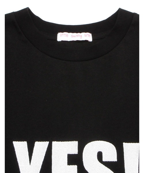 Little sunny bite（リトルサニーバイト）の「Yes big tee（Tシャツ/カットソー・レディース・ブラック/ホワイト/ブルー/グリーン・SMALL/MEDIUM）」の19枚目の写真