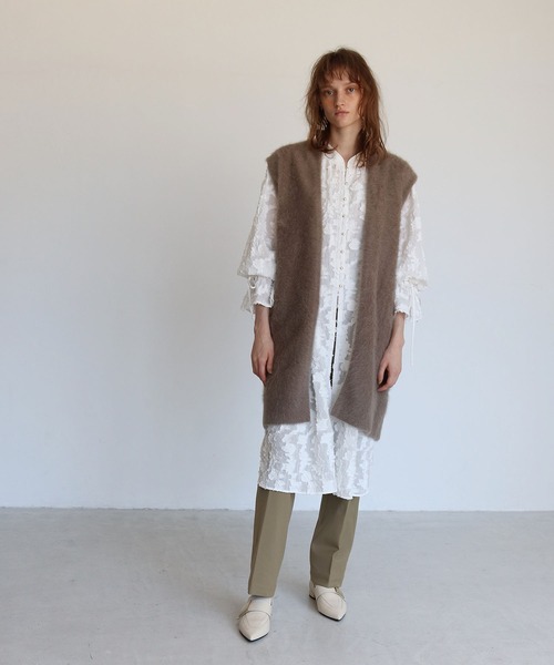 DRESSLAVE（ドレスレイブ）の「fox cashmere gillet(フォックス 