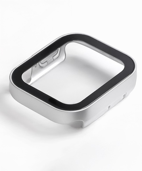 Urban Coral（アーバンコーラル）の「Apple Watch case / アップルウォッチ ケース 強化ガラスフラットデザイン / Urban Coral（デジタル腕時計・レディース・シルバー/ピンク/ゴールド系その他3/グリーン系その他/ブラック/ホワイト系その他/ブルー/クリア/ネイビー系/ゴールド系その他/ブラック系その他/シルバー系その他/ゴールド系その他2/ピンクゴールド・45mm/44mm/40mm/41mm/46/42mm）」の9枚目の写真