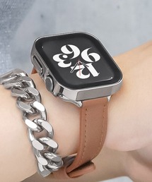 Urban Coral（アーバンコーラル）の「Apple Watch case   アップルウォッチ ケース 強化ガラスフラットデザイン   Urban Coral（デジタル腕時計）」