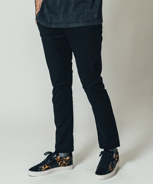 【glamb】グラム Poly chino pants スリム テーパード サルエル チノ パンツ 2 ブラック メンズ 美品 送料360円 glamb(グラム)Poly Pants ポリーパンツ(GB0320-P09) | CAMBIO カンビオ